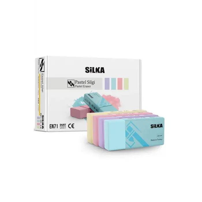 SİLKA PASTEL SİLGİ ART-44 (PKT-24 LÜ)