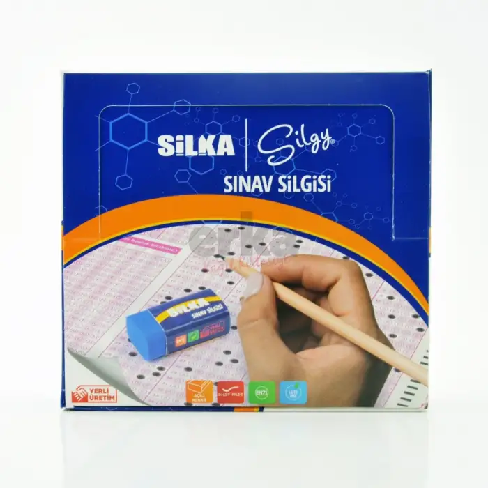 SİLKA SINAV SİLGİSİ MAVİ ART-8 20 Lİ