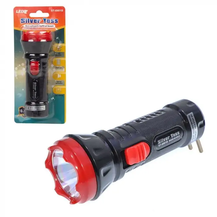SİLVER TOSS EL FENERİ LEDLİ ST-8901B