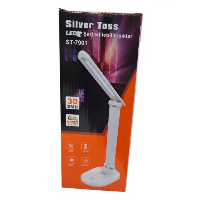 SİLVER TOSS MASA LAMBASI LEDLİ ST-7901
