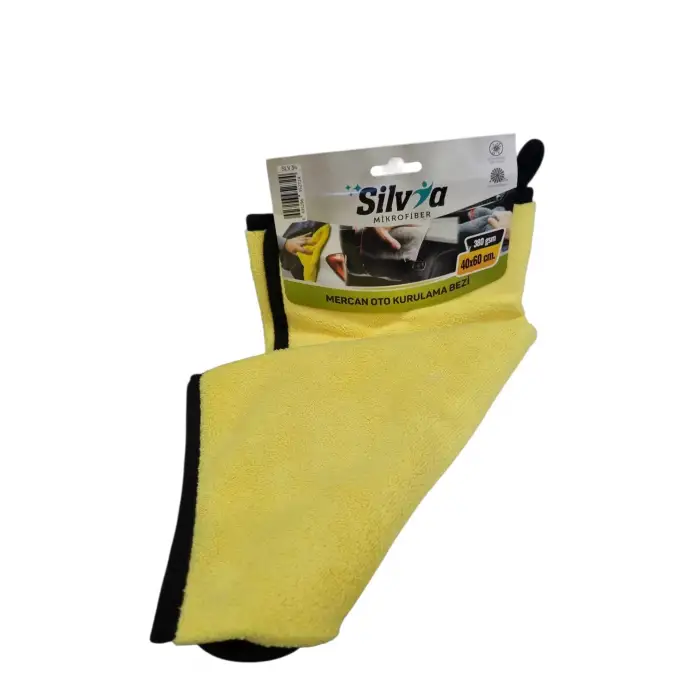 SİLVİA MERCAN OTO KURULAMA BEZİ 40X60 CM SLV-34