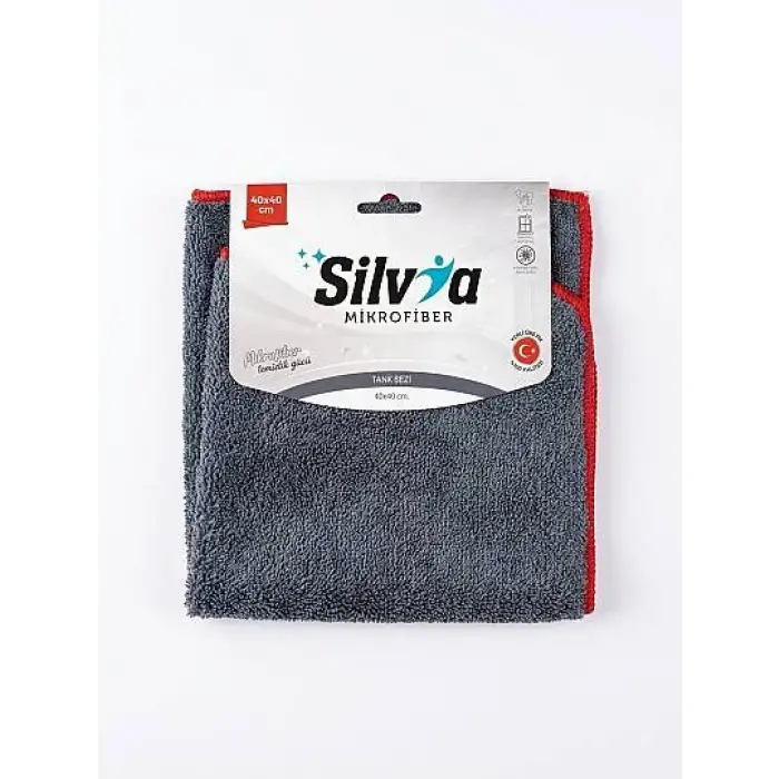 SİLVİA MİK.TEMİZLİK BEZİ TANK 40X40 CM SLV-06
