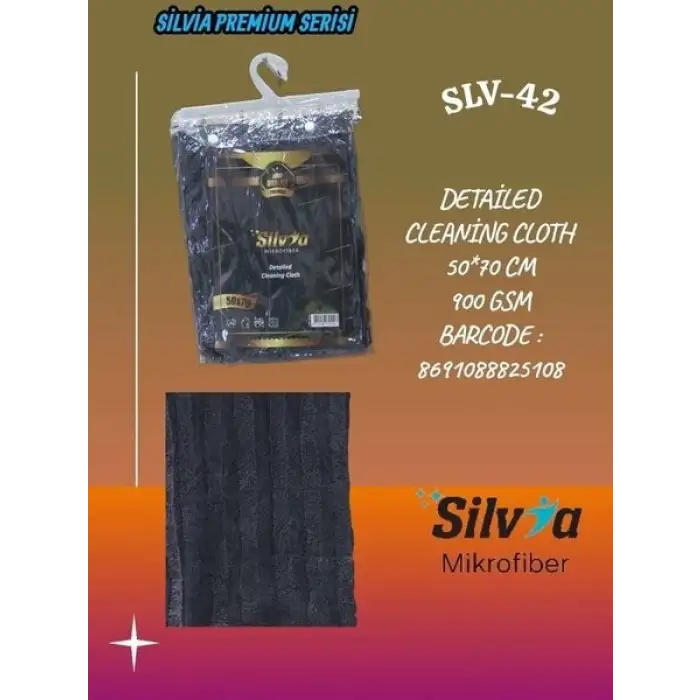 SİLVİA MİKROFİBER TEMİZLİK BEZİ 50X70 CM SLV-42