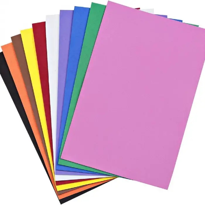 SİNGLE COLOR 24X34 FON KARTONU 10 RENK