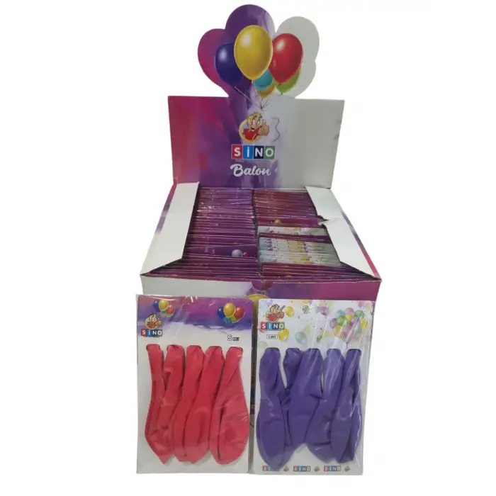 SİNO BALON 5 Lİ BLN-10 (KUTU-72 Lİ)