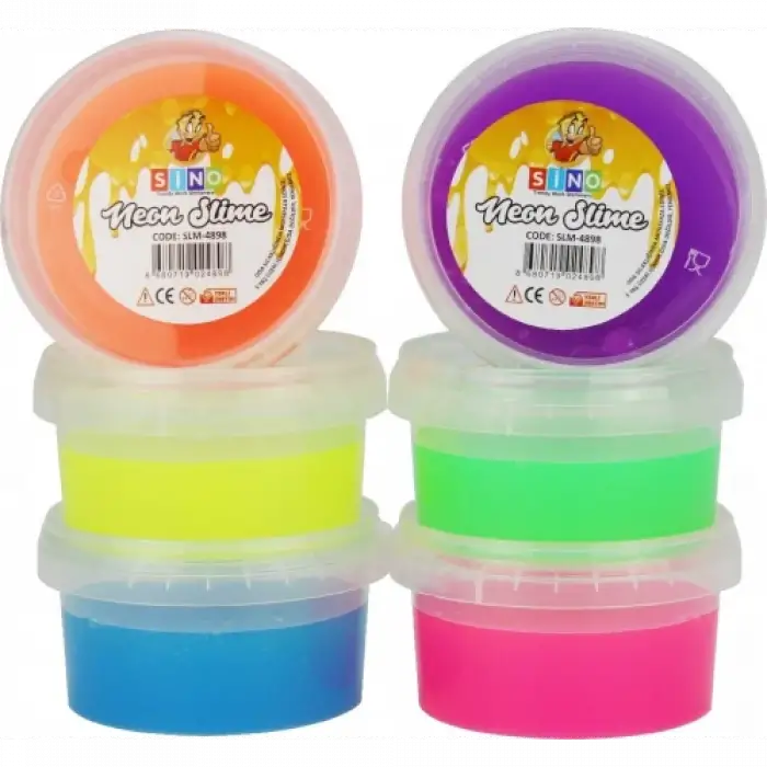 SİNO NEON SLİME 140 GR SLM-0013 (PKT-24 LÜ)