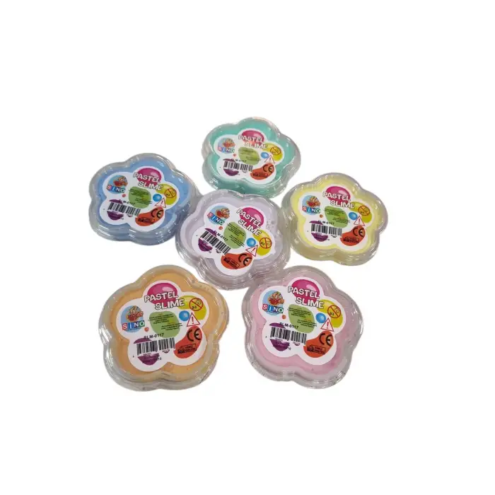 SİNO PAPATYA PASTEL SLİME SLM-0117 (PKT-48Lİ)
