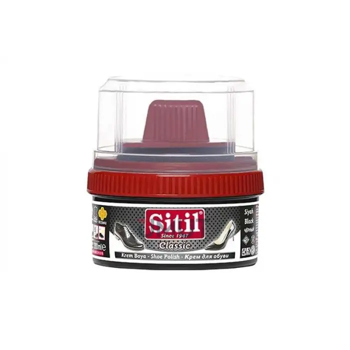 SİTİL AYAKKABI BOYASI 200 ML SİYAH