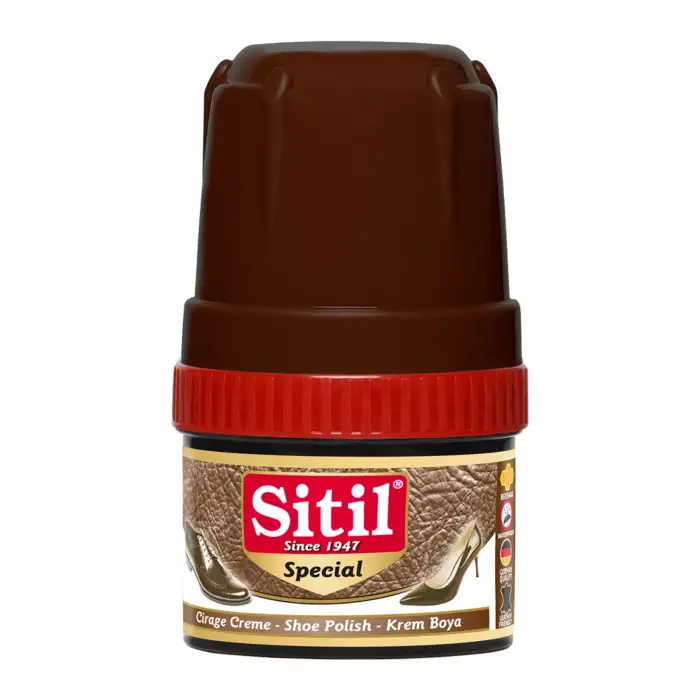 SİTİL AYAKKABI BOYASI 50 ML KOYU KAHVE (PKT-12 Lİ)