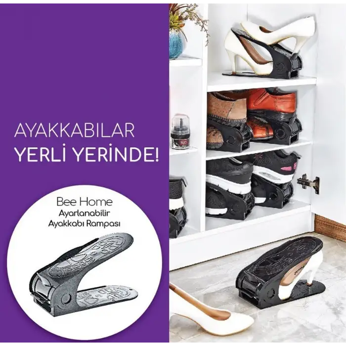 SİTİL AYARLANABİLİR AYAKKABI RAMPASI BEE-6340