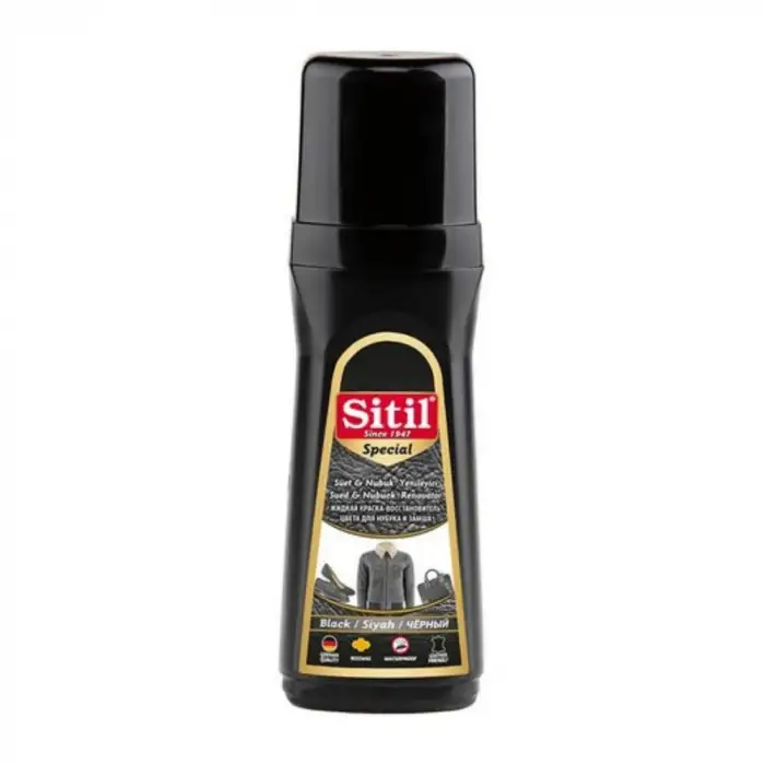 SİTİL SÜET NUBUK YENİLEYİCİ SİYAH 100 ML(PK-12 Lİ)