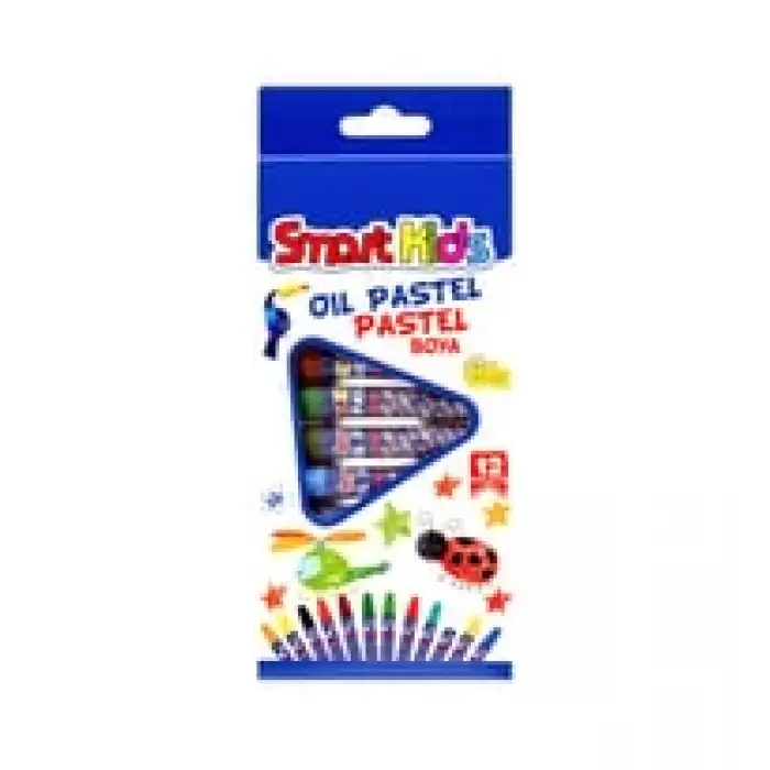 SMART KİDS PASTEL BOYA 12 RENK 3557