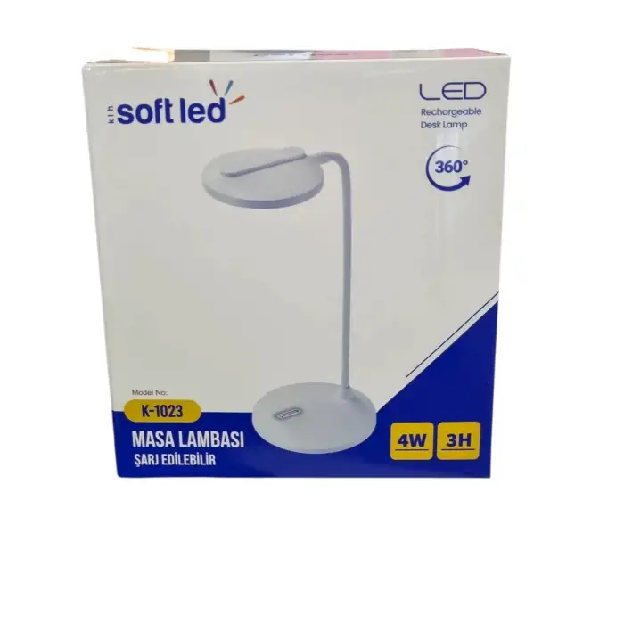 SOFTLED MASA LAMBASI ŞARJLI BÜYÜK K-1023