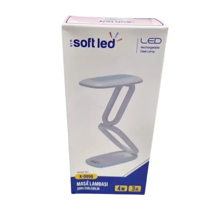 SOFTLED MASA LAMBASI ŞARJLI KATLANIR K-0996
