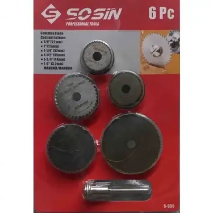 SOSİN MİNİ TESTERE SETİ 6 PARÇA S-056