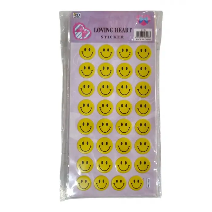STİCKERS KAPARTMA XHC-096  (PKT-12 Lİ )