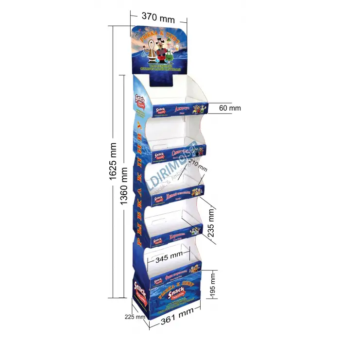 TARAFTAR KARTON AKSESUAR STANDI PROMOSYON