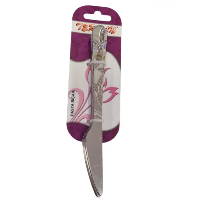 TERCAN HİLAL PASTA BIÇAĞI 6 LI ASKILI