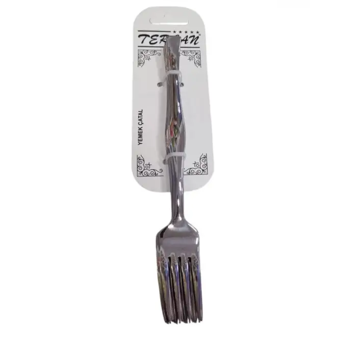 TERCAN HİRA YEMEK ÇATALI 6 LI ASKILI