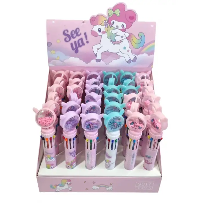 TGB FİGÜRLÜ ÇOKLU TÜKENMEZ KALEM TGB-676 (PK-36LI)