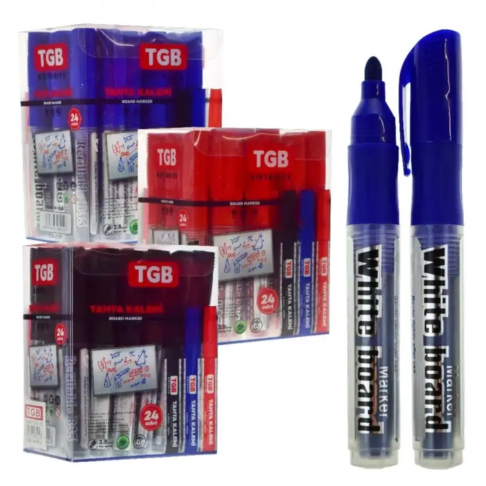 TGB TAHTA KALEMİ RENKLİ TGB- 676K (PKT-24 LÜ)