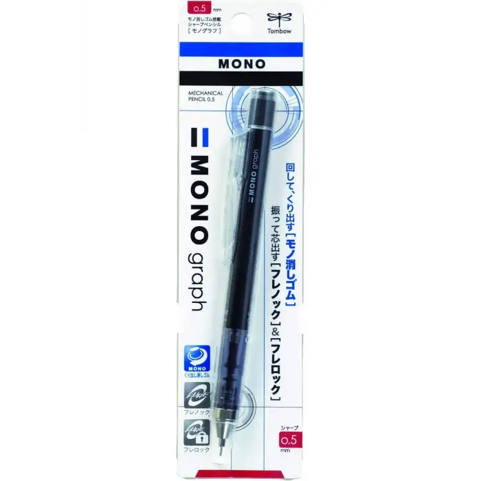 TOMBOW VERSATİL MONO GRAPH SİYAH 0.5 MM DPA-132B