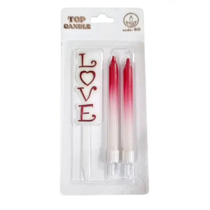 TOP CANDLE MUM METALİK VE PASTA SÜSÜ KOD:60