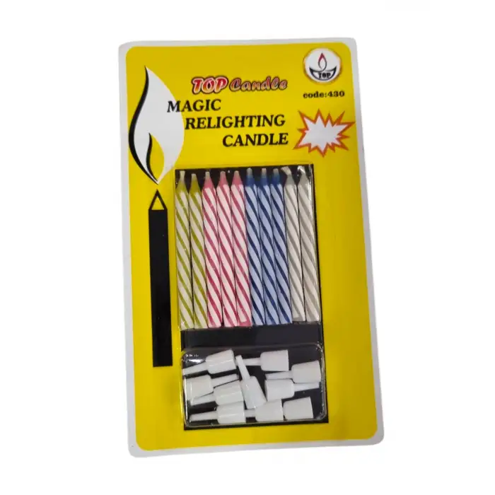 TOP CANDLE MUM SİHİRLİ KOD:430 10 LU