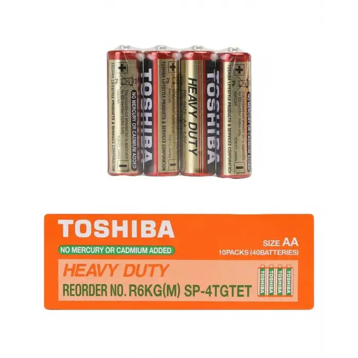 TOSHIBA PİL KALEM AA 4 LÜ (PKT-4 X 10 LU)