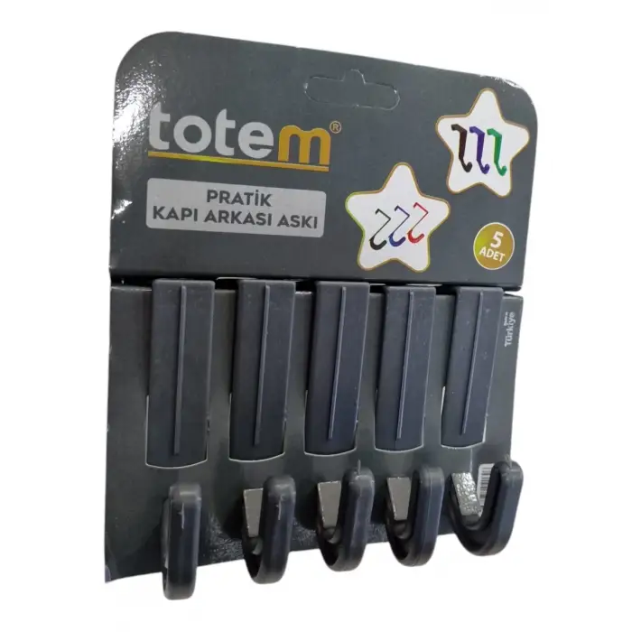 TOTEM PRATİK KAPI ARKASI ASKI TT-0626 5 Lİ