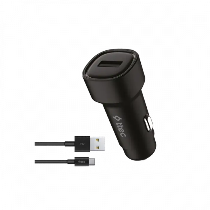 TTECH ARAÇ ŞARJ ALETİ USB 2.4A SİYAH 2CKS30CS