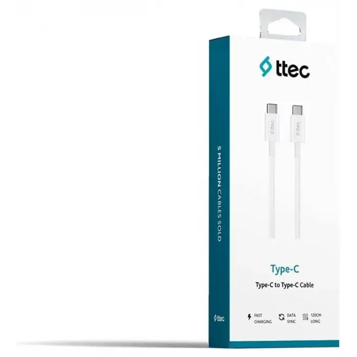 TTECH USB ŞARJ KABLOSU TYPE-C-TYPE-C 65W 2DK36B