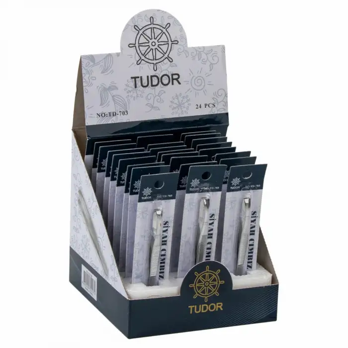 TUDOR CIMBIZ SİLVER VAKUMLU TDR-424     (PK-24 LÜ)