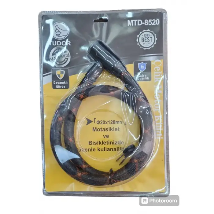 TUDOR MOTOR KİLİDİ ÇELİK 20X120 MM VKM MTD-8520