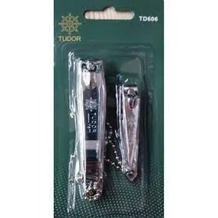 TUDOR TIRNAK MAKASI 2 Lİ BEYAZ TD-606 (PKT-12 Lİ)