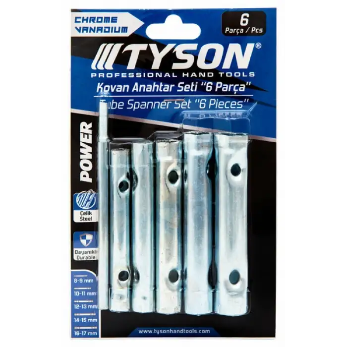 TYSON KOVAN ANAHTAR SETİ 6 PARÇA TYS-9122