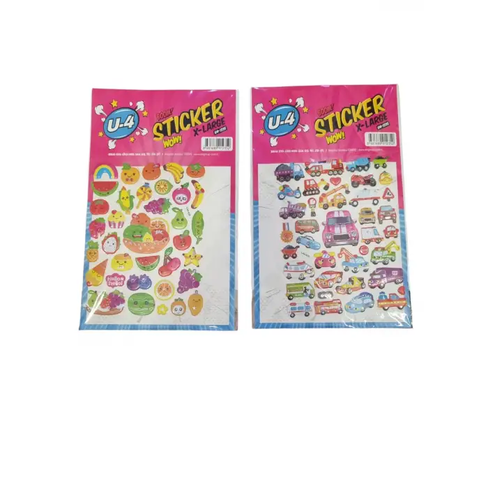 U4 STİCKER XL U4-1235 (KUTU-120 Lİ)