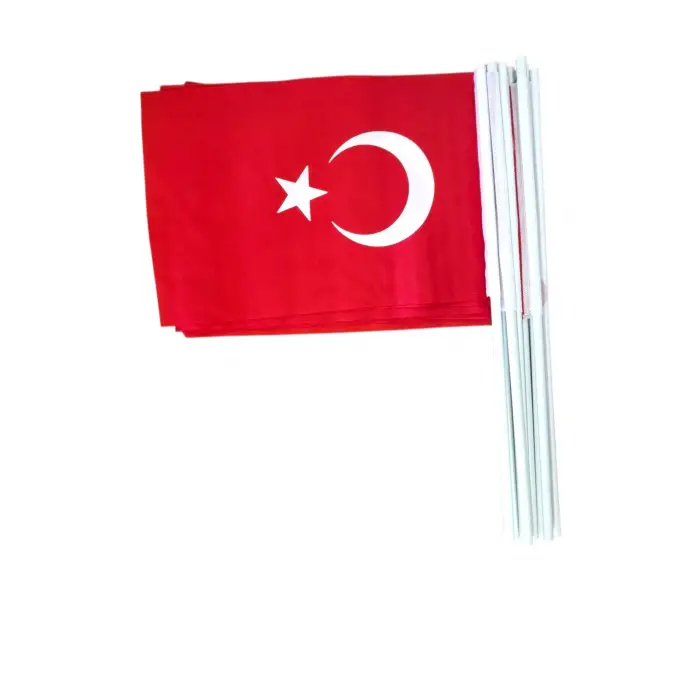 VATAN 30X45 SAPLI BAYRAK VT-226 (PKT-10LU)