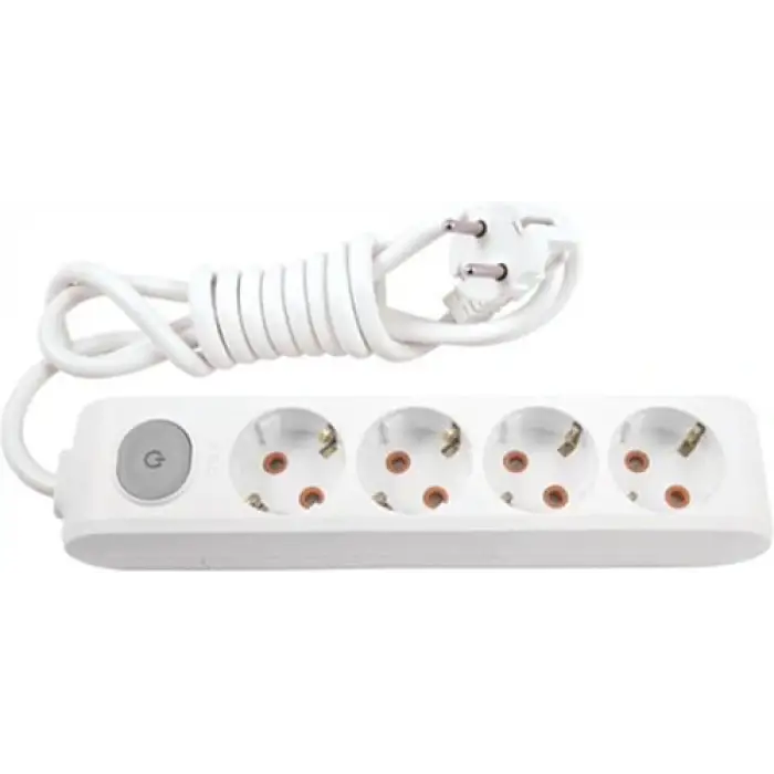 VİKO GRUP PRİZ ANAHTARLI 4 LÜ 5 MT