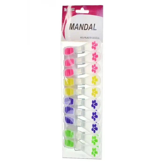 VMAX PLASTİK MANDAL 10 LU V502-1