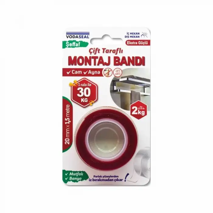 VODASEAL MONTAJ BANDI İÇ MEKAN 20 MM 1,5 MT 0994
