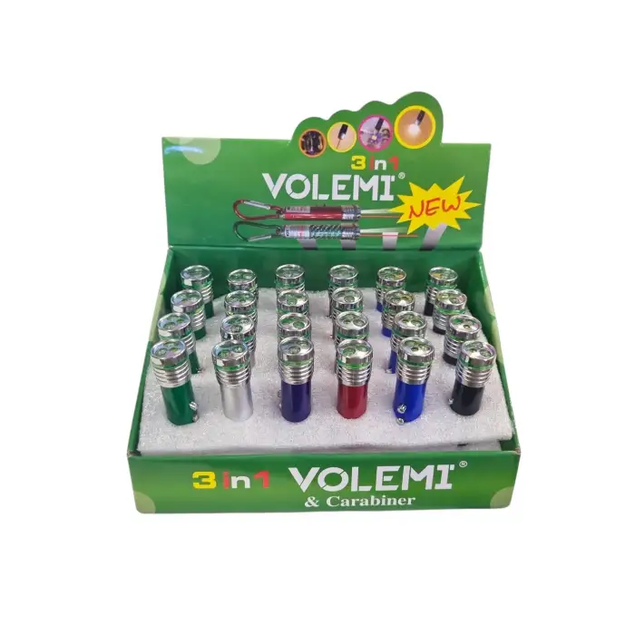 VOLEMİ NEW LAZER ANAHTARLIK 3 İN 1 V-31 (PK-24 LÜ)