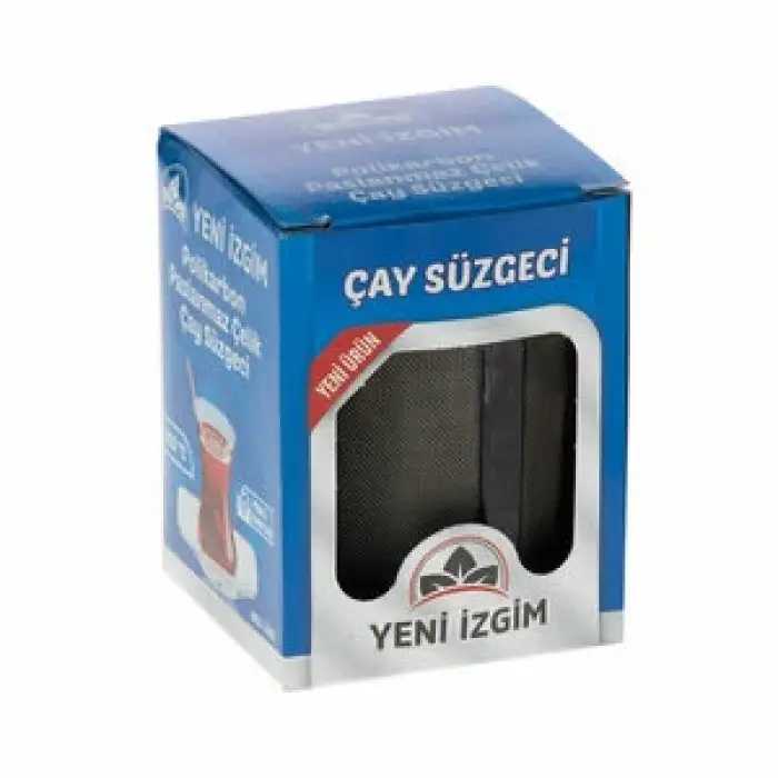 YENİ İZGİM PLASTİK ÇAY SÜZGECİ KAFES KUTULU