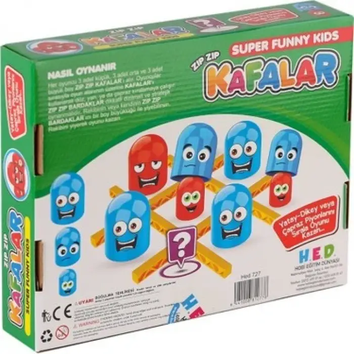 ZIP ZIP KAFALAR HED-727