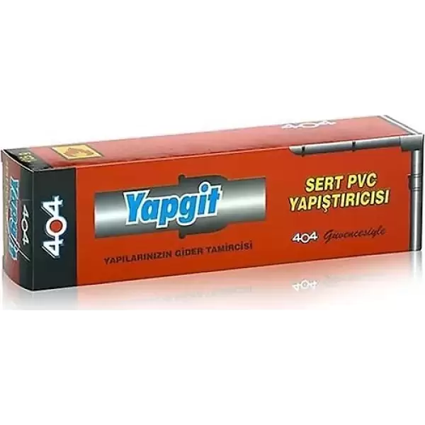 404 YAPGİT SERT PVC YAPIŞTIRICI (PKT-6 LI)