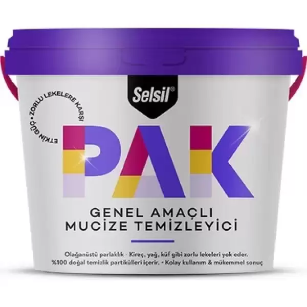 SELSİL PAK GENEL AMAÇLI MUCİZE TEMİZLİK 500 GR