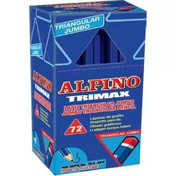 ALPİNO KURŞUN KALEM TRİMAX 72 Lİ JU-017