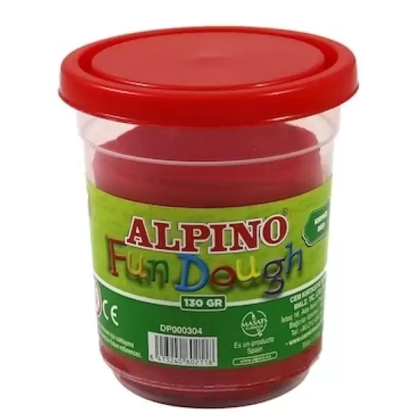 ALPINO OYUN HAM.130 GR KIRMIZI DP-000304(KT-12 Lİ)