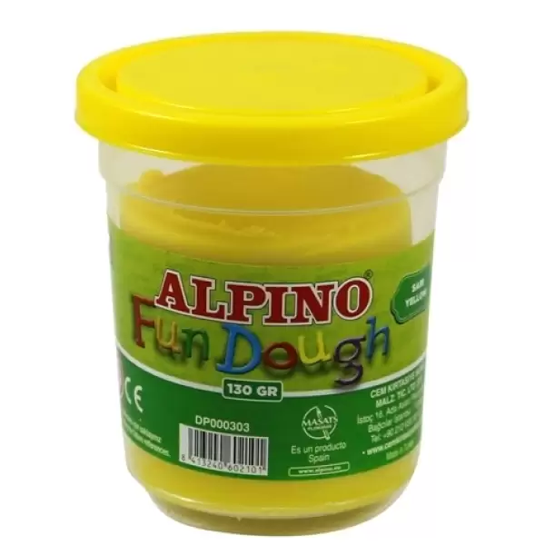 ALPINO OYUN HAM.130 GR SARI DP-000303(KT-12 Lİ)