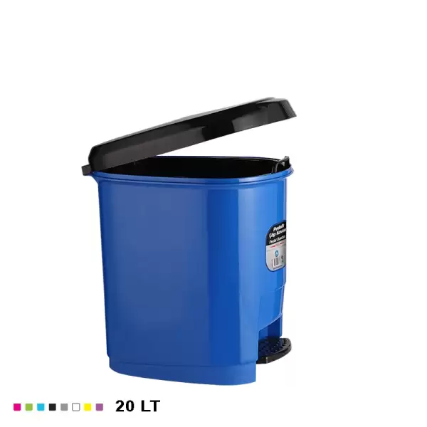 ARK PEDALLI ÇÖP KOVASI PLASTİK 20 LT 1580